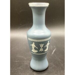 VTG 1978 Wizard Decorative Air Freshener Grecian‎ Vase-Blue-5.5" Tall Decor